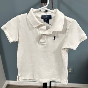 Ralph Lauren Kids White Polo Shirt